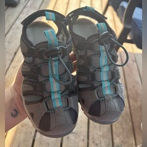 Size 13 outbound camping hiking covered toe boys sandals